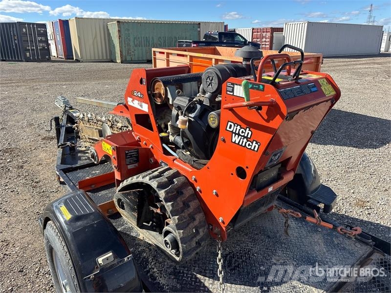 Ditch Witch C24X Freze za kopanje jarkov Trenčerji