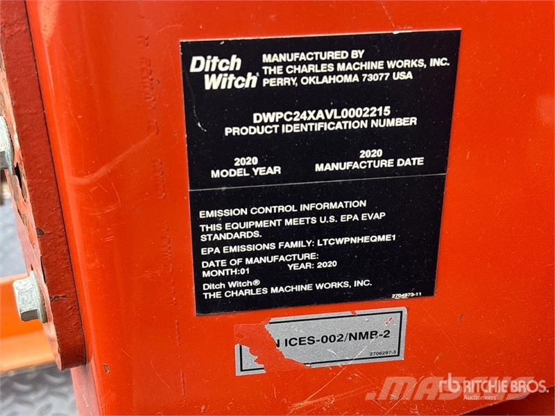 Ditch Witch C24X Rovokopači freze za kanale Trenčeri