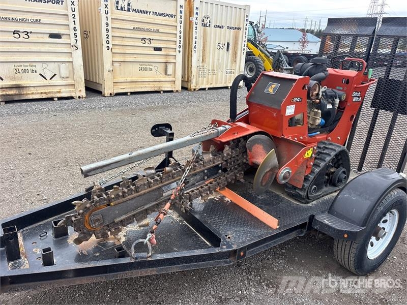 Ditch Witch C24X Rovokopači freze za kanale Trenčeri