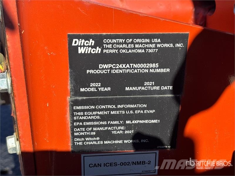 Ditch Witch C24X Grabenfräse