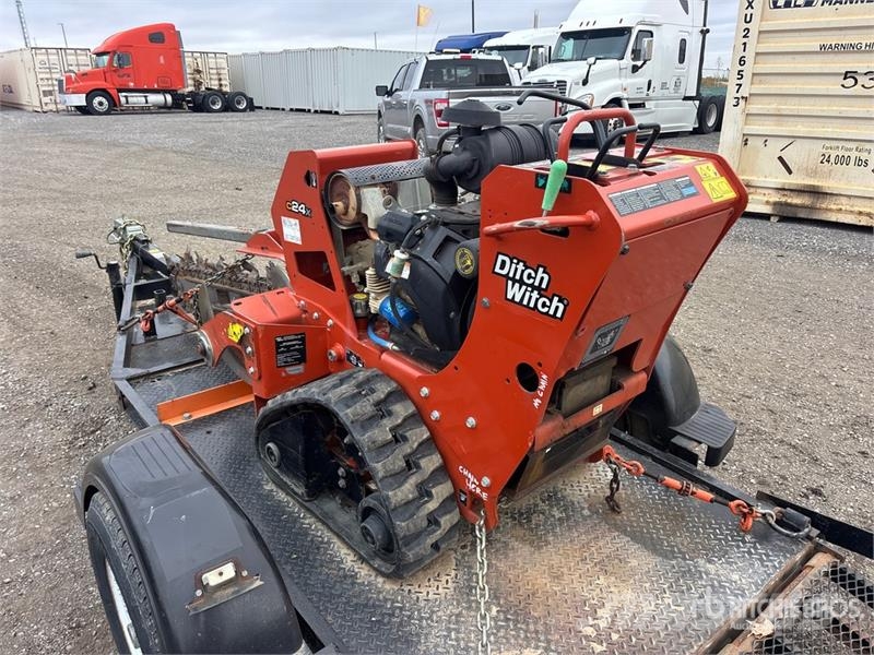 Ditch Witch C24X Rovokopači freze za kanale Trenčeri