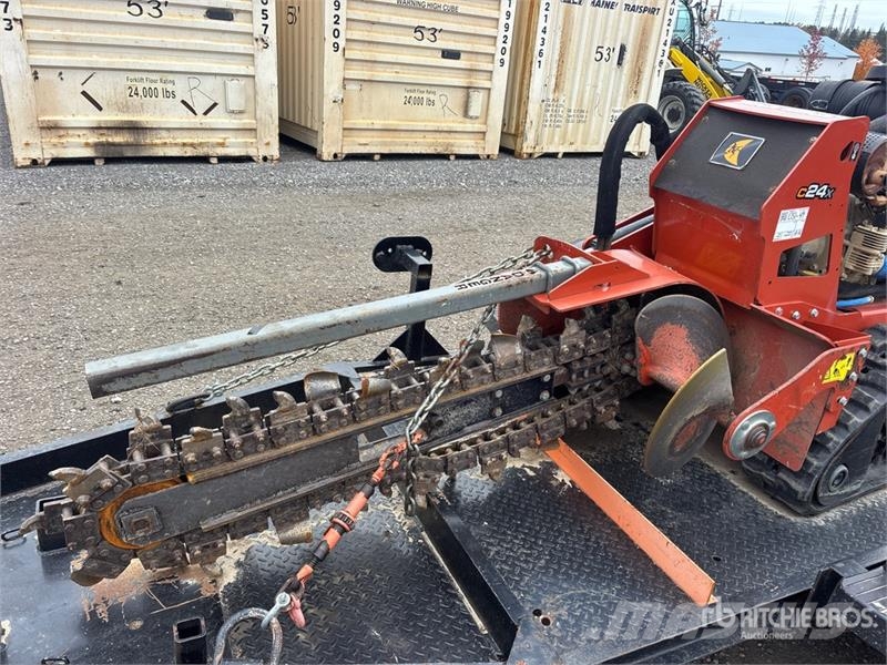 Ditch Witch C24X Rovokopači freze za kanale Trenčeri