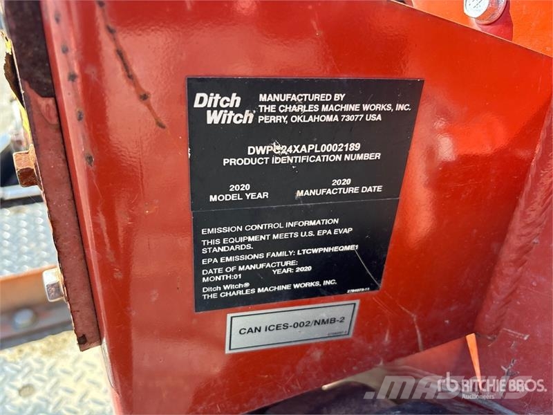 Ditch Witch C24X Freze za kopanje jarkov Trenčerji