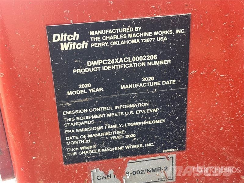Ditch Witch C24X Scavafossi