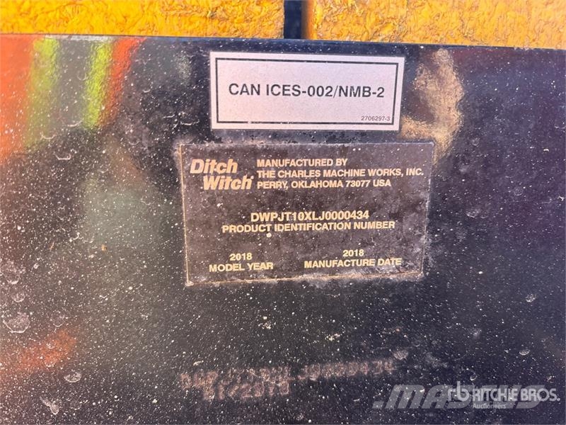 Ditch Witch JT10 Directional Drill Oprema za horizontalno usmereno bušenje