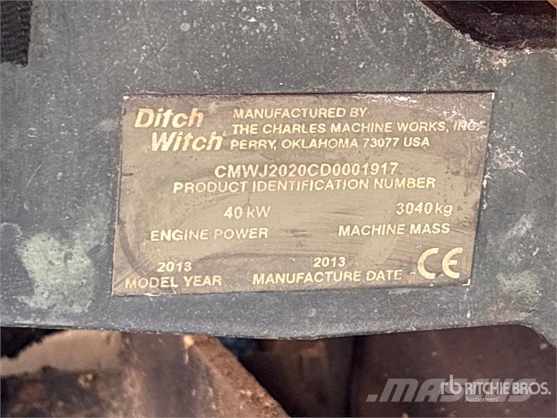 Ditch Witch JT2020 Mach 1 Directional Drill Horisontaalsed puurmasinad