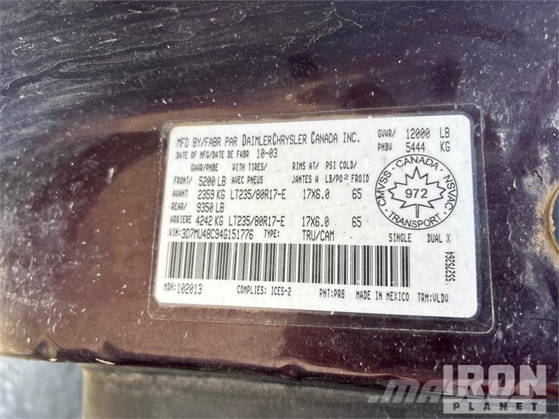 Dodge Ram 3500 Anders