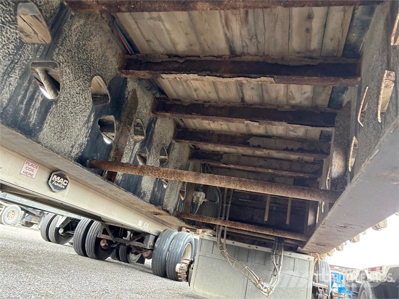 Doepker 53 ft Tri/A Flatbed Trailer (Inoperable) Platformy / Przyczepy z otwieranymi burtami