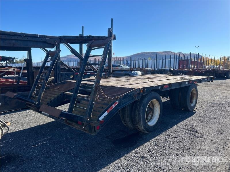 Domes 20 ft T/A Equipment Trailer Prikolice za prevoz vozil