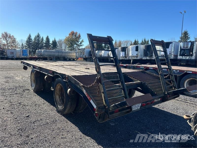 Domes 20 ft T/A Equipment Trailer Prikolice za prevoz vozil