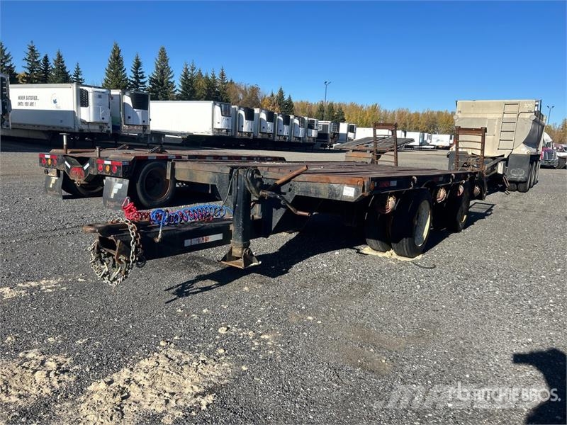 Domes 20 ft T/A Equipment Trailer Prikolice za prevoz vozil