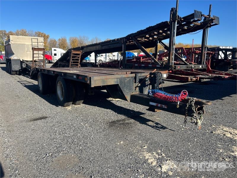 Domes 20 ft T/A Equipment Trailer Prikolice za prevoz vozil