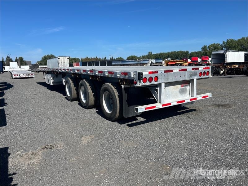 Doosan 532B 53 ft T/A Flatbed Trailer Platformos / Pakrovimas iš šono