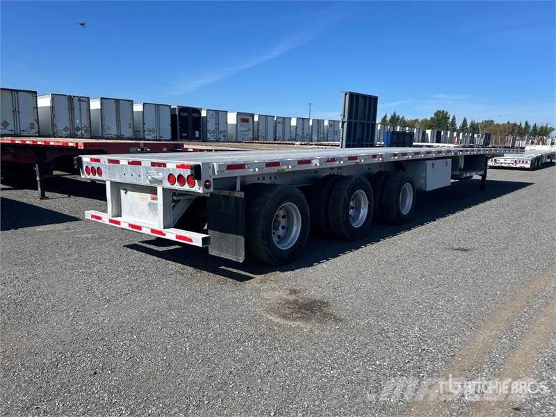 Doosan 532B 53 ft T/A Flatbed Trailer Platformos / Pakrovimas iš šono