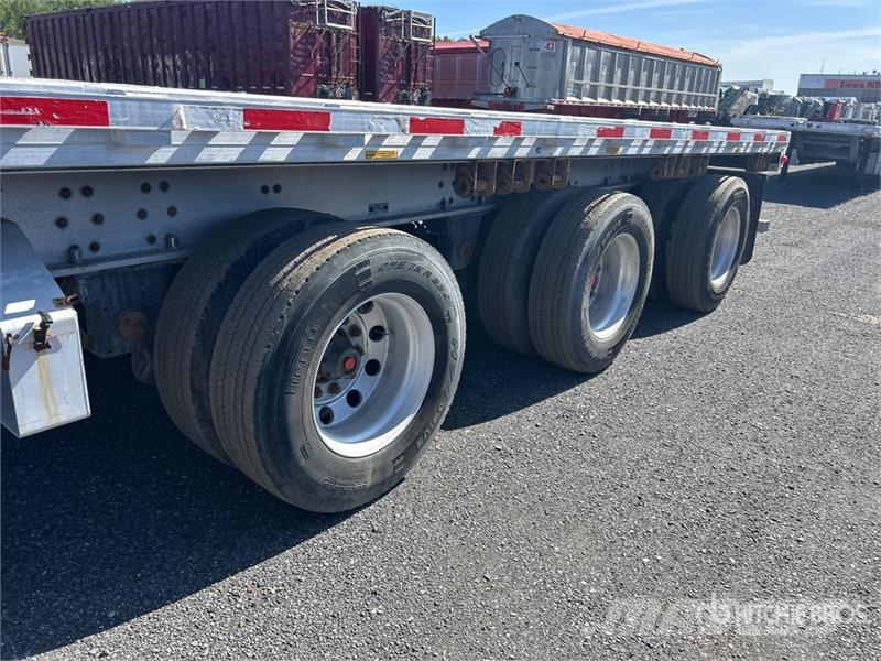 Doosan 532B 53 ft T/A Flatbed Trailer Platformos / Pakrovimas iš šono