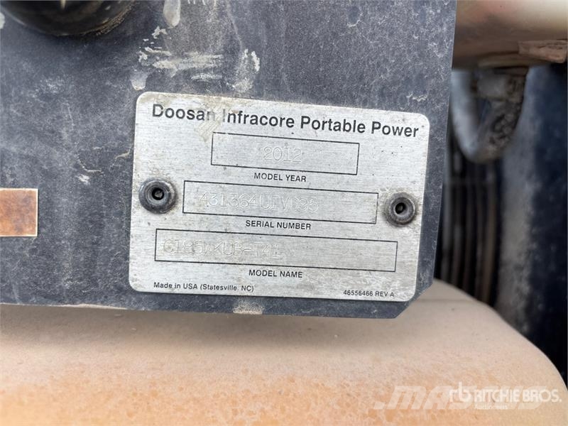 Doosan C185WKUB Air Compressor Kompressorer