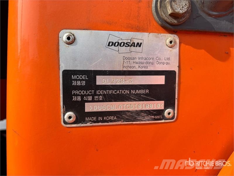Doosan DL220-3 Wheel loaders
