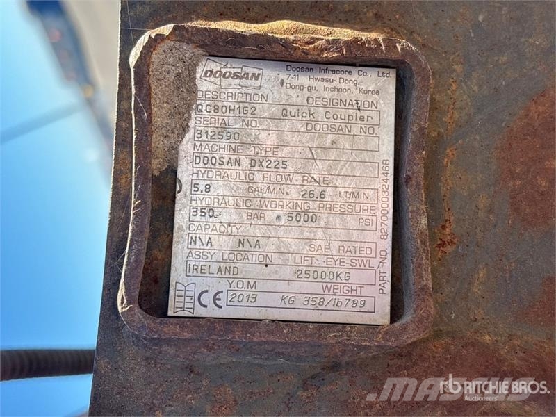 Doosan DX235 LCR Tracked Excavator Raupenbagger