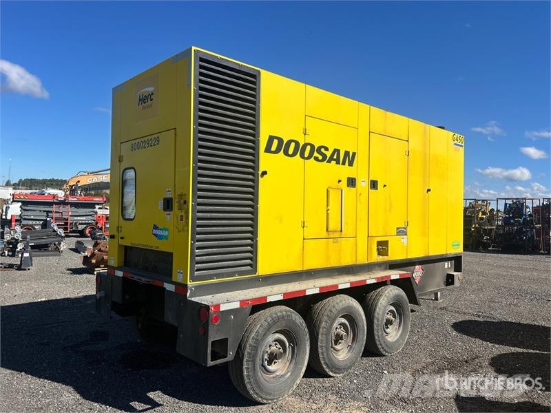 Doosan G450WCU-2C-FX-T2 400 kW Mobile Generator Set Diesel Generators