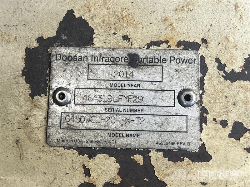 Doosan G450WCU-2C-FX-T2 400 kW Mobile Generator Set Diesel Generators