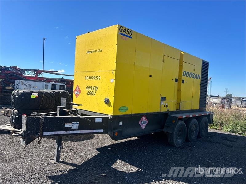 Doosan G450WCU-2C-FX-T2 400 kW Mobile Generator Set Diesel Generators