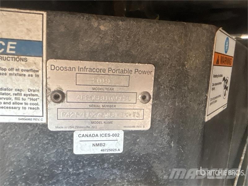 Doosan P425/HP375 Mobile Air Compressor Kompresori