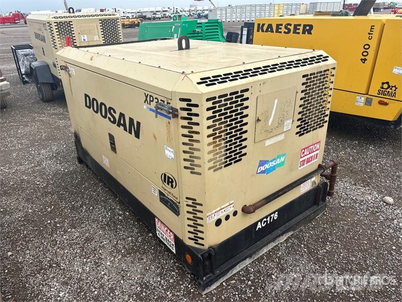 Doosan XP375WJD-FX-T3 Skid-Mounted Air Compressor Kompresory