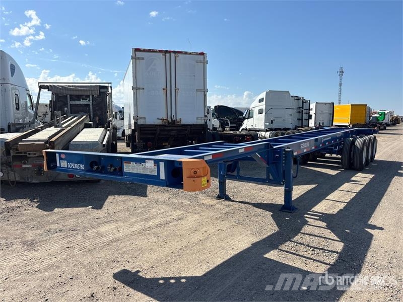 Dorsey SC40-ASY-AB386 Tri/A Container Trailer Прицепы-Контейнеровозы