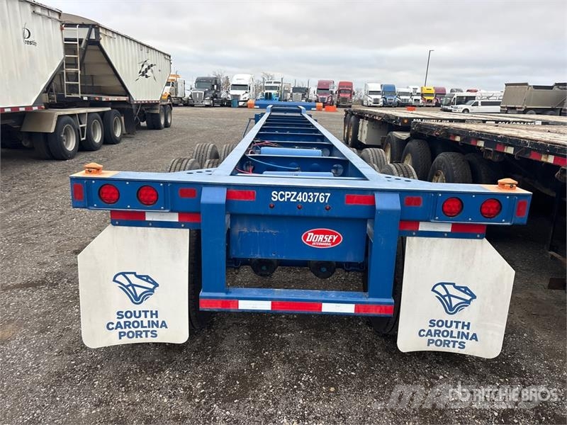 Dorsey SC40-ASY-AB386 Tri/A Container Trailer Kontejnerske prikolice