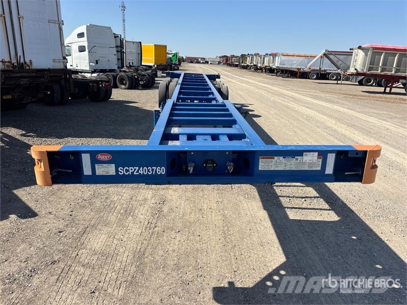Dorsey SC40-ASY-AB386 Tri/A Container Trailer Прицепы-Контейнеровозы