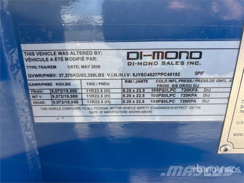 Dorsey SC40-ASY-AB386 Tri/A Container Trailer Прицепы-Контейнеровозы