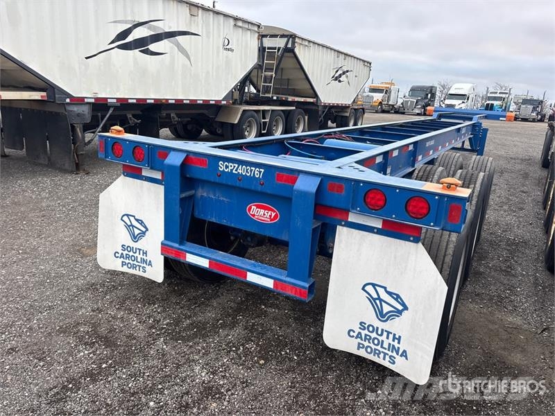 Dorsey SC40-ASY-AB386 Tri/A Container Trailer Kontejnerske prikolice