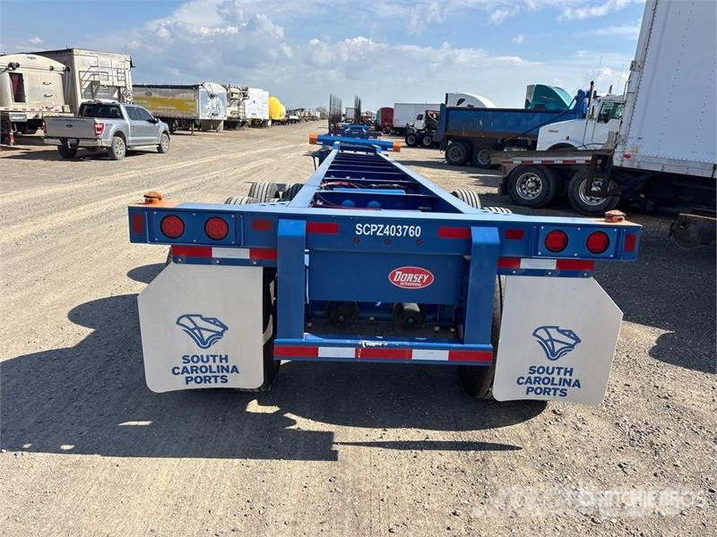 Dorsey SC40-ASY-AB386 Tri/A Container Trailer Прицепы-Контейнеровозы