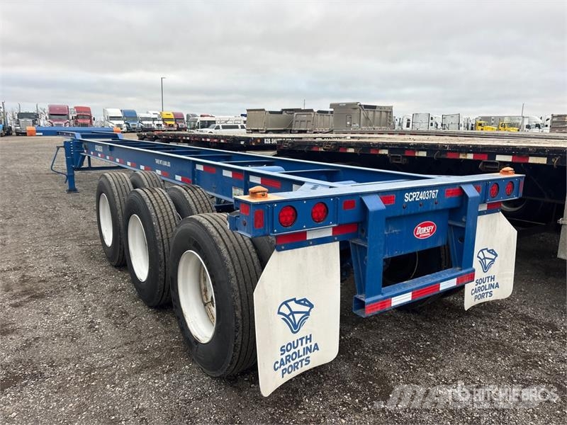 Dorsey SC40-ASY-AB386 Tri/A Container Trailer Kontejnerske prikolice
