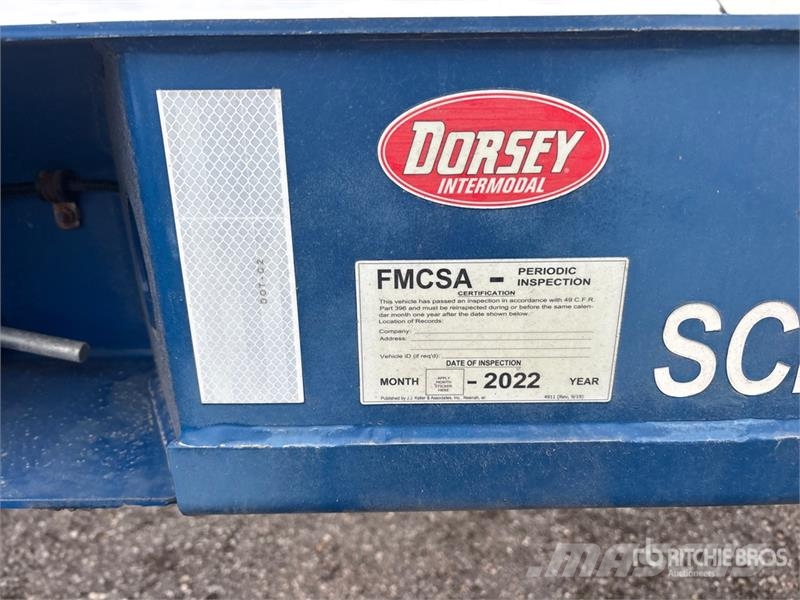 Dorsey SC40-ASY-AB386 Tri/A Container Trailer Kontejnerske prikolice