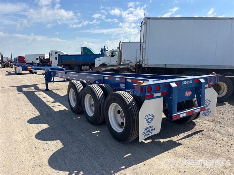 Dorsey SC40-ASY-AB386 Tri/A Container Trailer Прицепы-Контейнеровозы