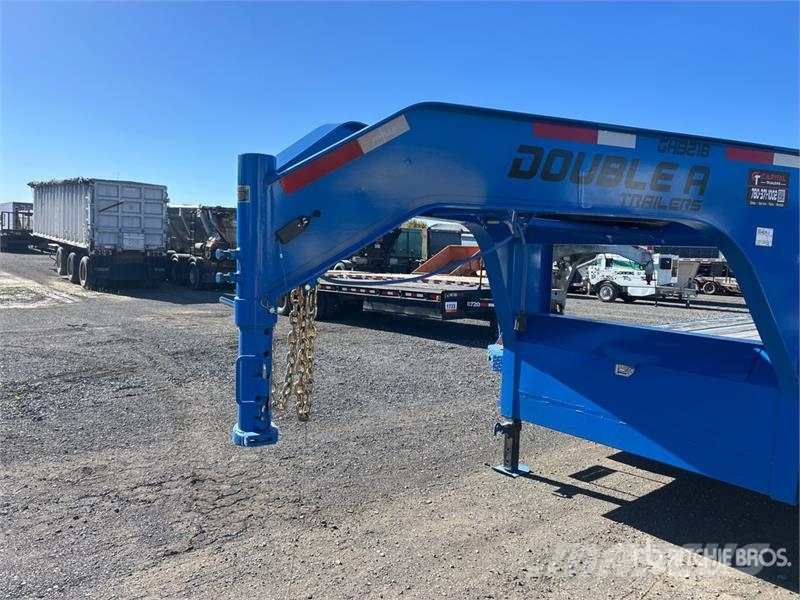  Double A GHB218 30 ft Tri/A Gooseneck Equipment Tr Прицепы-Автовозы