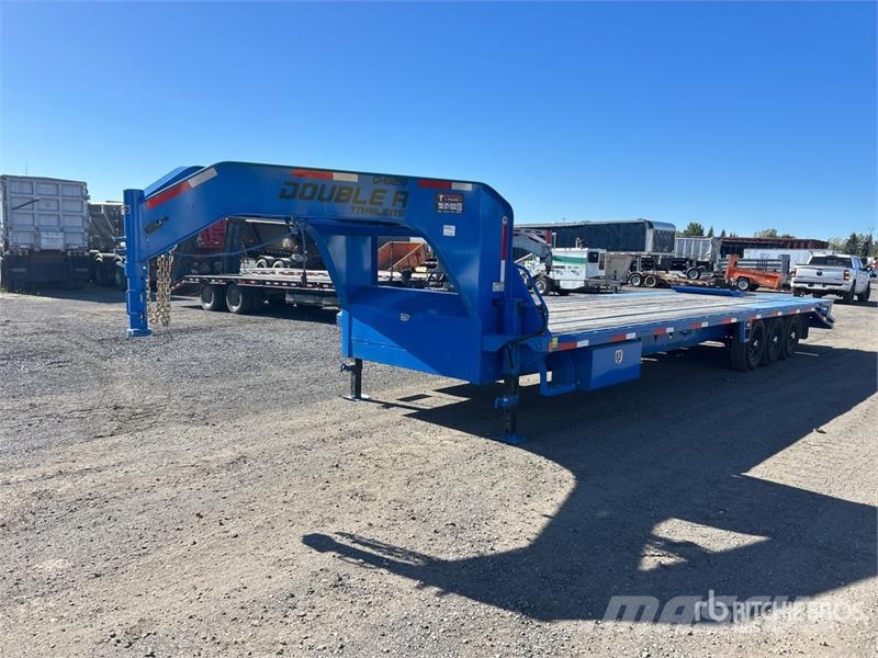  Double A GHB218 30 ft Tri/A Gooseneck Equipment Tr Прицепы-Автовозы