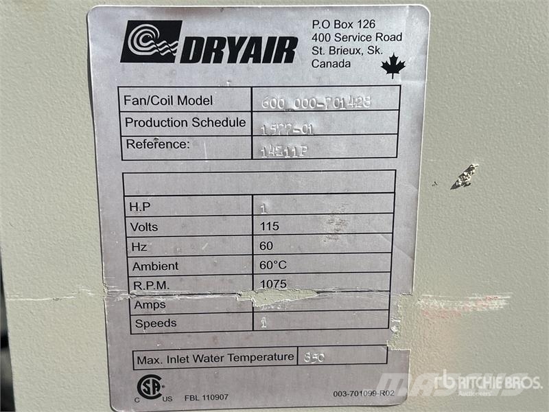 DryAir Electric Heat Exchanger Sonstige Baumaschinen