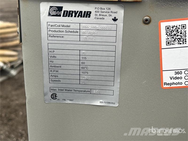 DryAir HEFA 200 200000 BTU Space Heater Ogrevalna in odtajevalna oprema