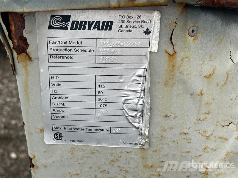 DryAir HEFA 200 200000 BTU Space Heater Lämmitys- ja sulatuslaitteet