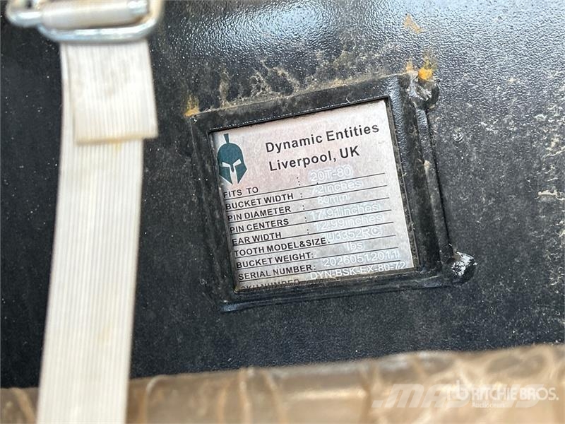 Dynamic Entities 200CL 70 in Q/C Skeleton Excavator Bucket دلاء