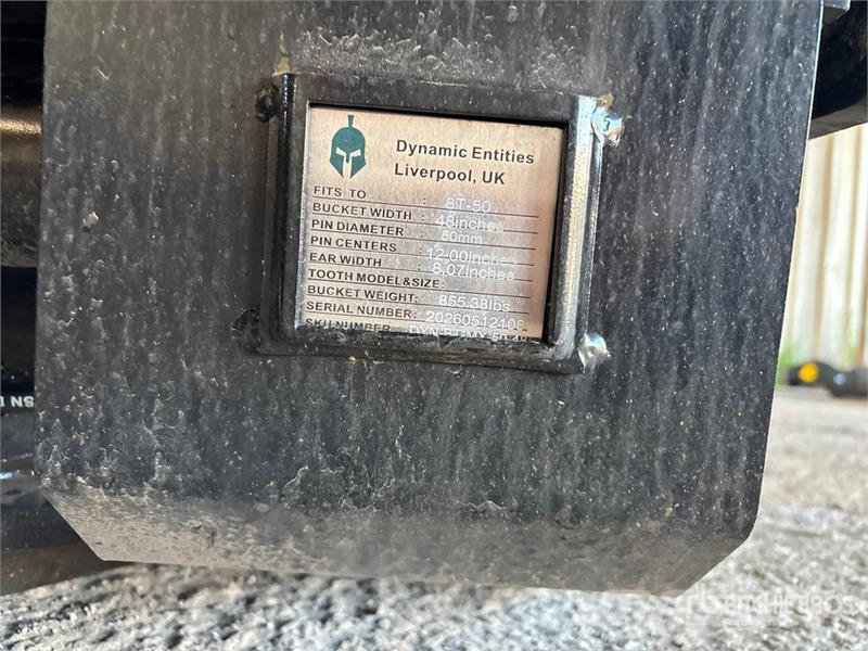 Dynamic Entities 48 in Hydraulic Tilting Excavator Bucket  Ковші