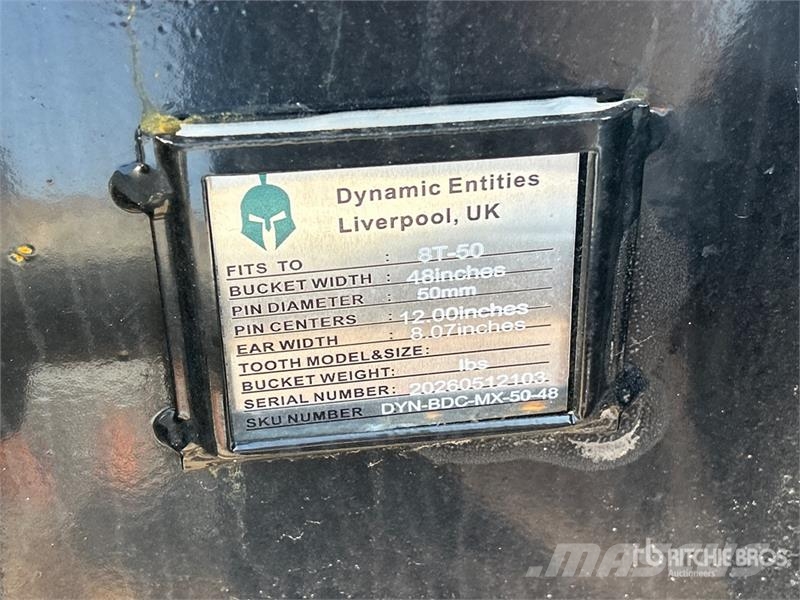 Dynamic Entities 48 in Q/C Cleanup Excavator Bucket (Unuse Kanalak