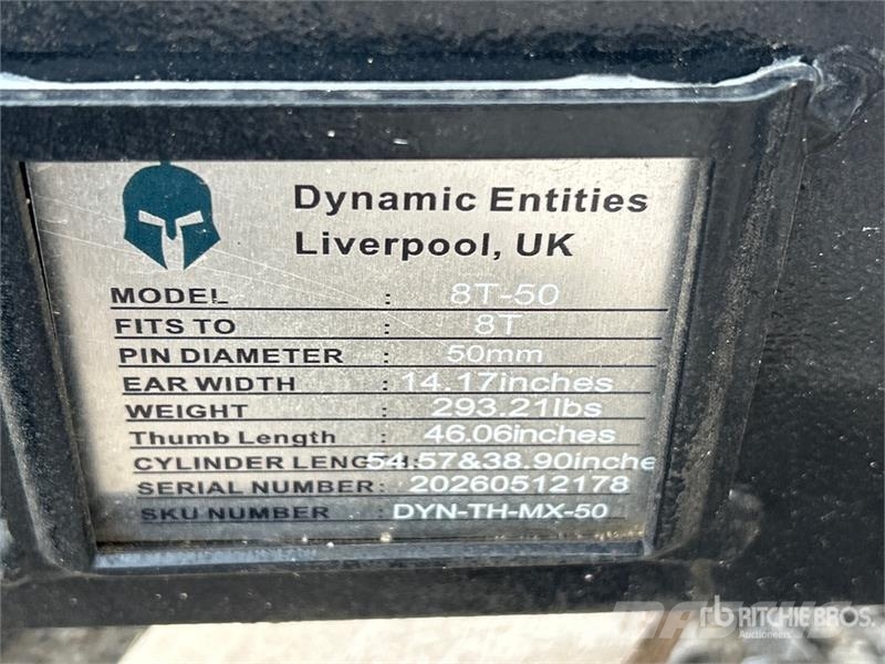 Dynamic Entities 80CL 14 in Excavator Thumb (Unused) Kašike / Korpe