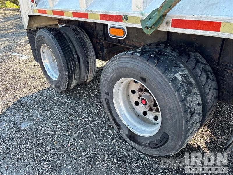 East 17 ft Tri/A Aluminum Pup Dump Trailer Remorque benne