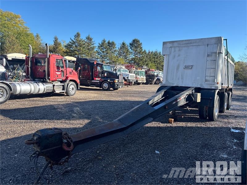 East 17 ft Tri/A Aluminum Pup Dump Trailer Remorque benne