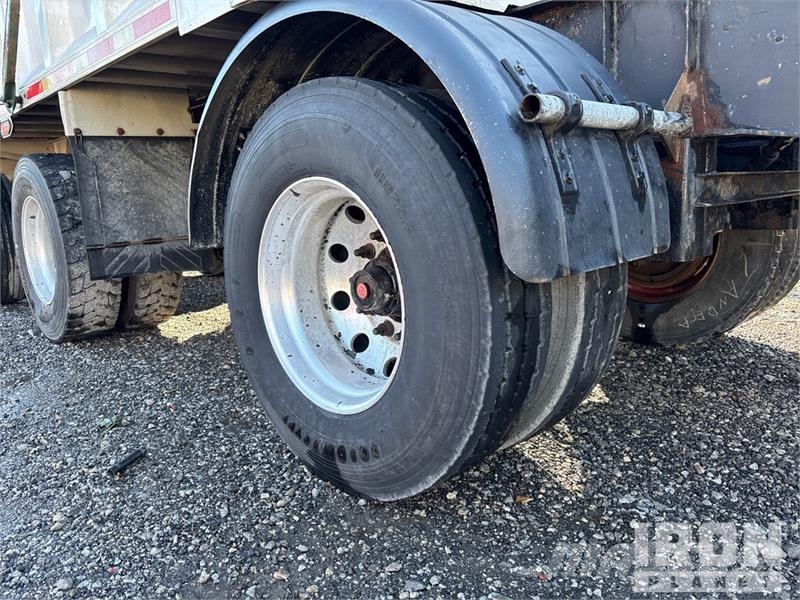 East 17 ft Tri/A Aluminum Pup Dump Trailer Remorque benne