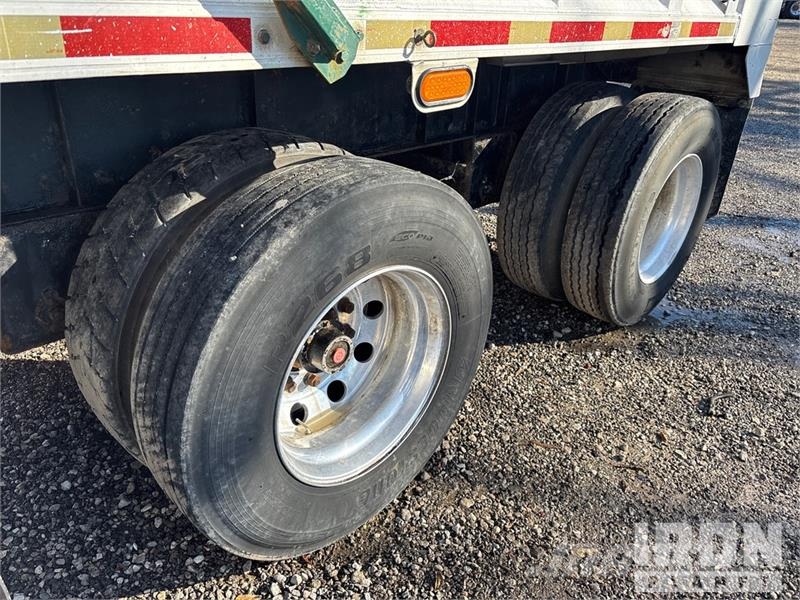 East 17 ft Tri/A Aluminum Pup Dump Trailer Remorque benne