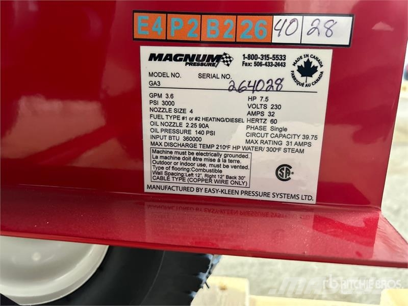 Easy-Kleen Magnum 3600 Pressure Washer (Unused) Hand Wasserdruckreiniger